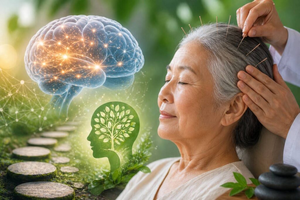 Acupuncture for Alzheimer’s therapy supporting brain wellness